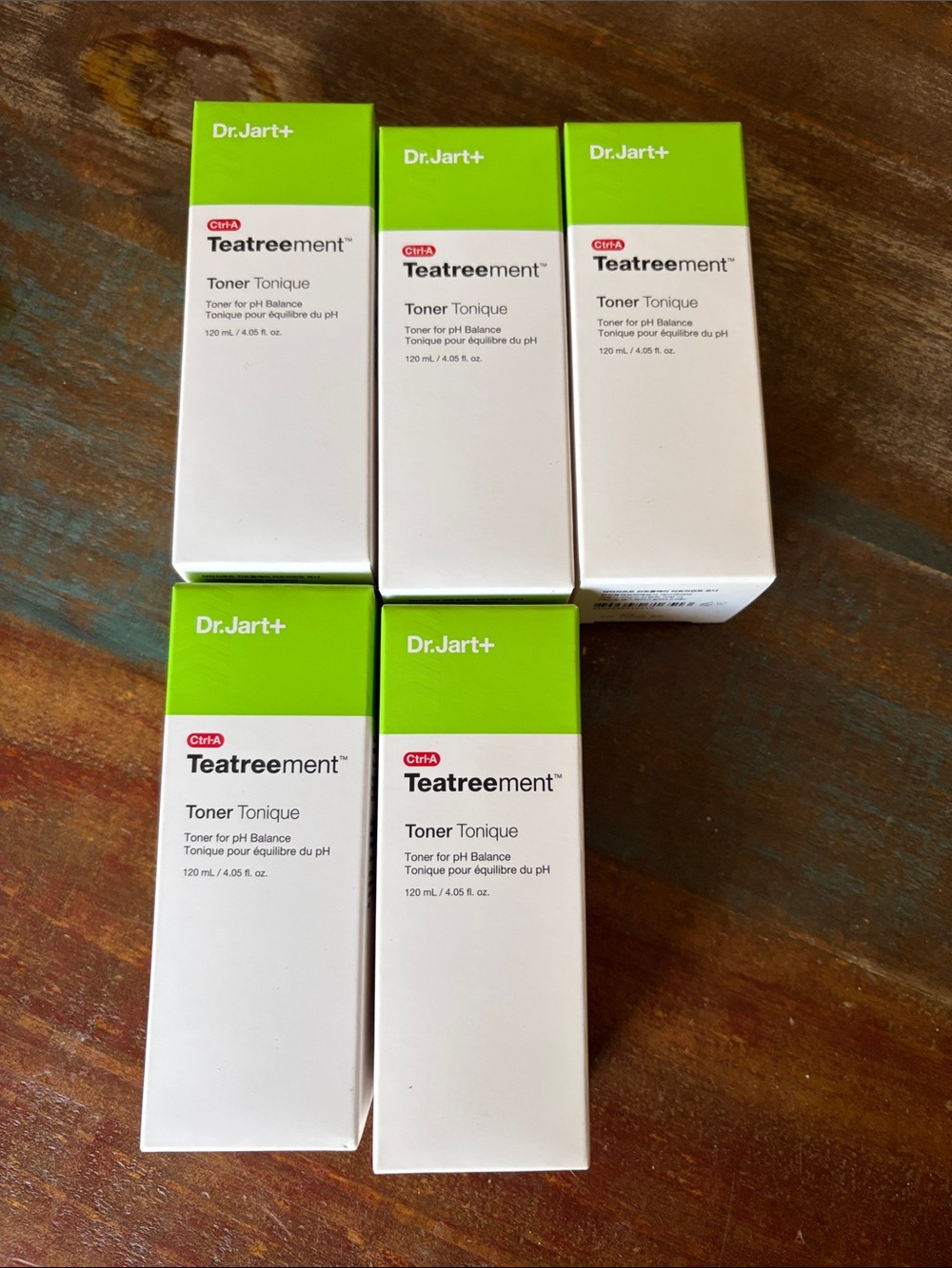 New Dr.Jart+ Teatreement Toner bundle of 5